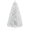 White, variant on Yaheetech 7.5Ft Hinged Spruce Artificial Christmas Tree Holiday Decorative Tree with Foldable Stand, Pink