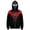 Watermelon Red, variant on Moonsky Spider Cosplay Hoodie, Full Zip Face Mask Sweatshirt Streetwear Jacket for Theme Party