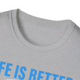 thumbnail image 3 of Life Is Better On Boat Owner Boating Captain Sailor Boater TShirt, 3 of 4