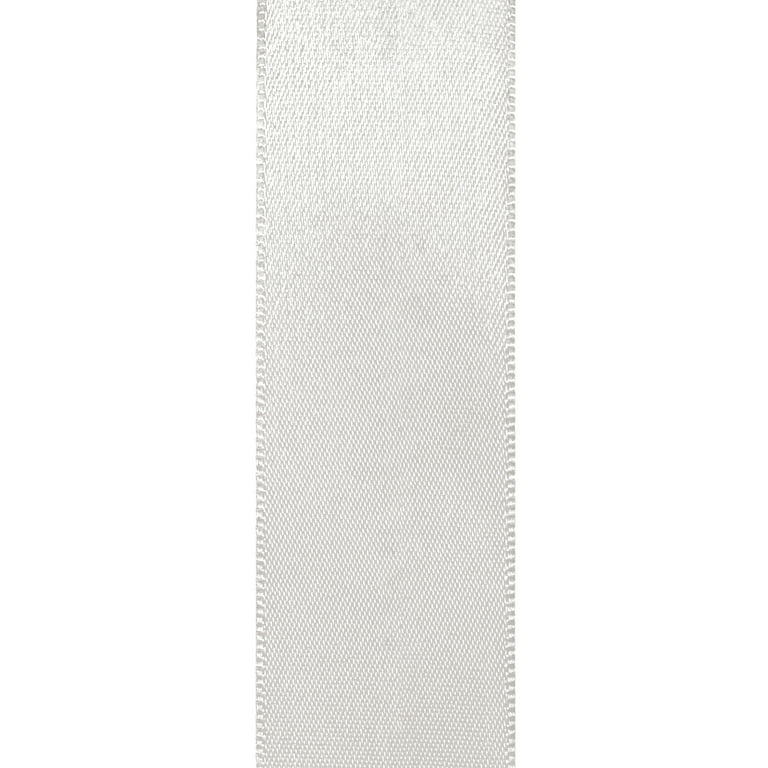 Grosgrain W/Stitched Edge 1-1/2X20 Yards-Fuchsia w/White Stitching