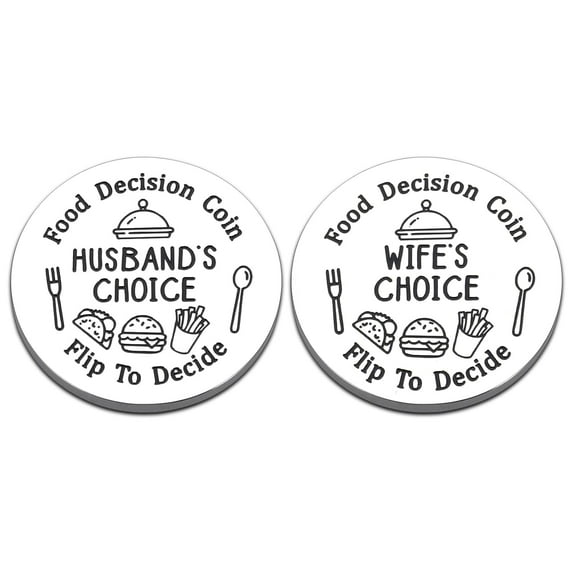 Husband Christmas Gifts, Wife Christmas Gift Ideas, Stocking Stuffers for Husband Wife, Food Decider Gifts for Women Men Wedding Gifts for Couples Anniversary Valentines Day Gifts for Him Her