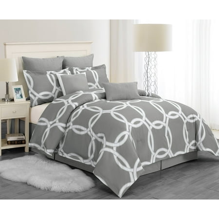 Redington Geometric 8 Piece Comforter Set