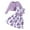 D181-Purple, variant on FYDUU Girls Clothes Fall Outfits Girls Dress And Cardigan Sets Fashion Floral Print Sleeveless Dresses And Long Sleeve Cardigan Set Fall Clothes 2-3 Years