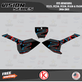 thumbnail image 3 of Kalair GFX Graphics Kit for Husqvarna TC125, TC250, FC350 and FC450 (2016-2018) Vision Series, 3 of 5