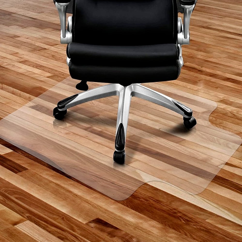 Non-Slip Computer Desk Mat for Rolling Chairs Black Lips 48x36 Office Chair Mat for Hardwood Floors Wood/Tile Protection Mat for Office Home 48x36 inches & Tile Floor 