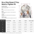 thumbnail image 6 of Goofa Tropical Leaves Printed Women's UPF 50+ Sun Protection Hoodie Jacket Lightweight Long Sleeve Sun Shirt for Women with Pocket Hiking Outdoor-X-Large, 6 of 9
