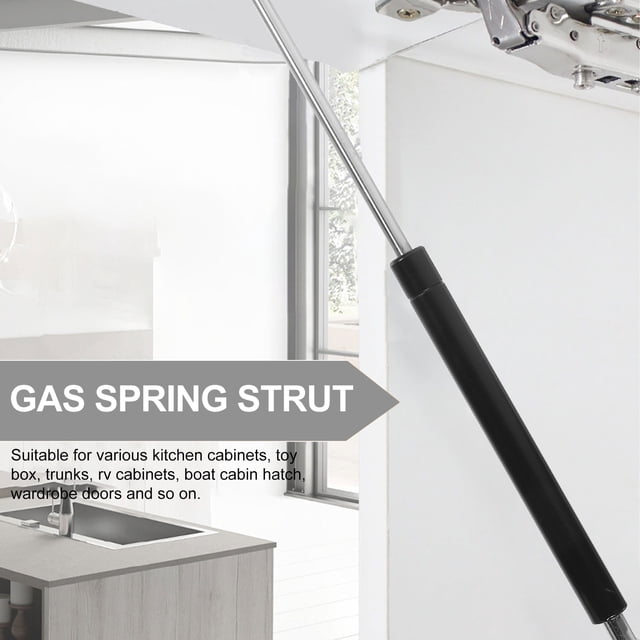 SKISUNO 2Ud Lift Support Negro Para Gabinete Resistente Para Apertura Y Soporte De Tapas