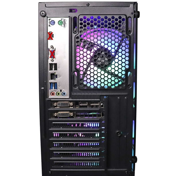 ViprTech.com Entry Level Gaming PC Computer - Intel i5 3.40GHz, NVIDIA GTX  650, 8GB RAM, 1TB HDD, Wifi, RGB, Windows 10 Pro, 1 Year Warranty 