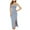 Light Blue, variant on IROINNID Wedding Guest Dresses for Women Evening Night Party Dress Solid Color Side Slit Elastic Knitted V-Neck Suspender Dress Trendy Formal Dress,Pink