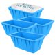 thumbnail image 1 of (Paquete de 4) Molde de Bloques de Hielo MT.BAY que Produce 14.5 kg de Cubos de Hielo, 1 of 7