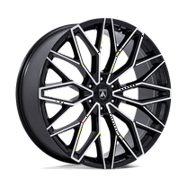 Asanti Black Cast Aluminum Wheel AB050 24x10 6x135 G-BLK-MCH 30mm, AB050BD24106330