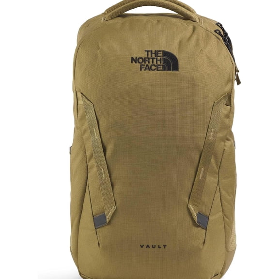 The North Face Vault Everyday Laptop Backpack, Water-Repellent, Cedar/Tnf Black