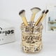thumbnail image 1 of Portalápices de cristal de estilo europeo, cilindro de almacenamiento para brochas de maquillaje, lápiz de cejas, peine, caja de almacenamiento con acabado, adornos de cristal, 1 of 5