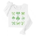 thumbnail image 3 of Women St Patricks Day Sweatshirts Loose Sweater Shamrock Pullover Long Sleeve Graphic Casual Tops, 3 of 4