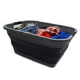 thumbnail image 5 of SAMMART Collapsible Plastic Laundry Basket - Foldable Pop Up Storage Container/Organizer - Portable Washing Tub - Space Saving Hamper/Basket, 5 of 6