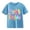 Sky Blue, variant on YunPes First Grade T-Shirt for Kids Crewneck Short Sleeve Funny Fashion Tee Tops Boys & Girls Back to School Graphic Clothes