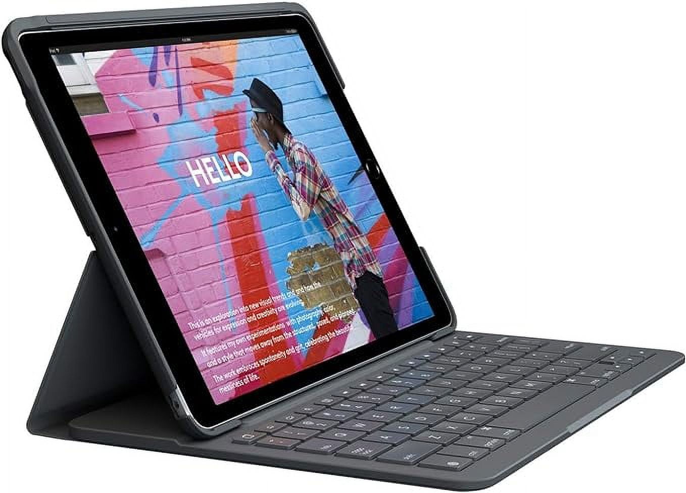 Logitech Combo Touch Trackpad Keyboard Case for iPad (7th, 8th, & 9th gen), Graphite - Walmart.com Logitech Combo Touch Trackpad Keyboard Case for iPad (7th, 8th, & 9th gen), Graphite - Walmart.com