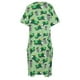 thumbnail image 4 of Vestido de playa holgado con bolsillo y patrón de camión de basura de reciclaje vestidos de hadas, 4 of 6