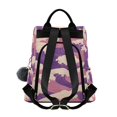 thumbnail image 2 of FORMRS Women's Travel Backpack Purse Anti-Theft Hidden Pockets Casual Shoulder Bag, Purple Wave Pattern, 2 of 7