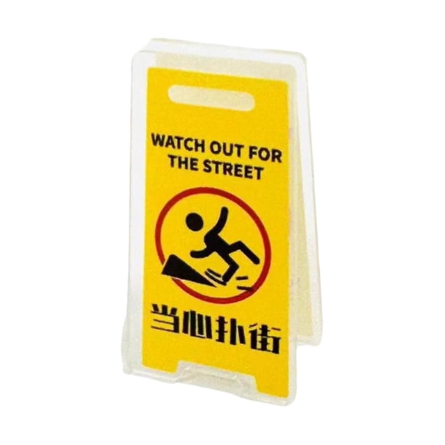 Acrylic Desk Slogan Decoration Office Sign Storage Funny Clip Desk CF PP E2V9