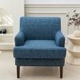 thumbnail image 5 of Eurhowing 2-Piece Wingback Chair Slipcover, Stretch Armchair Cover with Cushion Cover, Furniture Protector for Living Room, 5 of 9