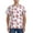 Purple Mushroom, variant on Purple Watercolor Flowers Print Men's Dry Fit Mesh Athletic Shirts Moisture Wicking Tennis T-Shirt Tops