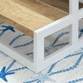 thumbnail image 6 of Powell Quinn 2-Tier Wood and Metal Bed Steps, White, 6 of 12