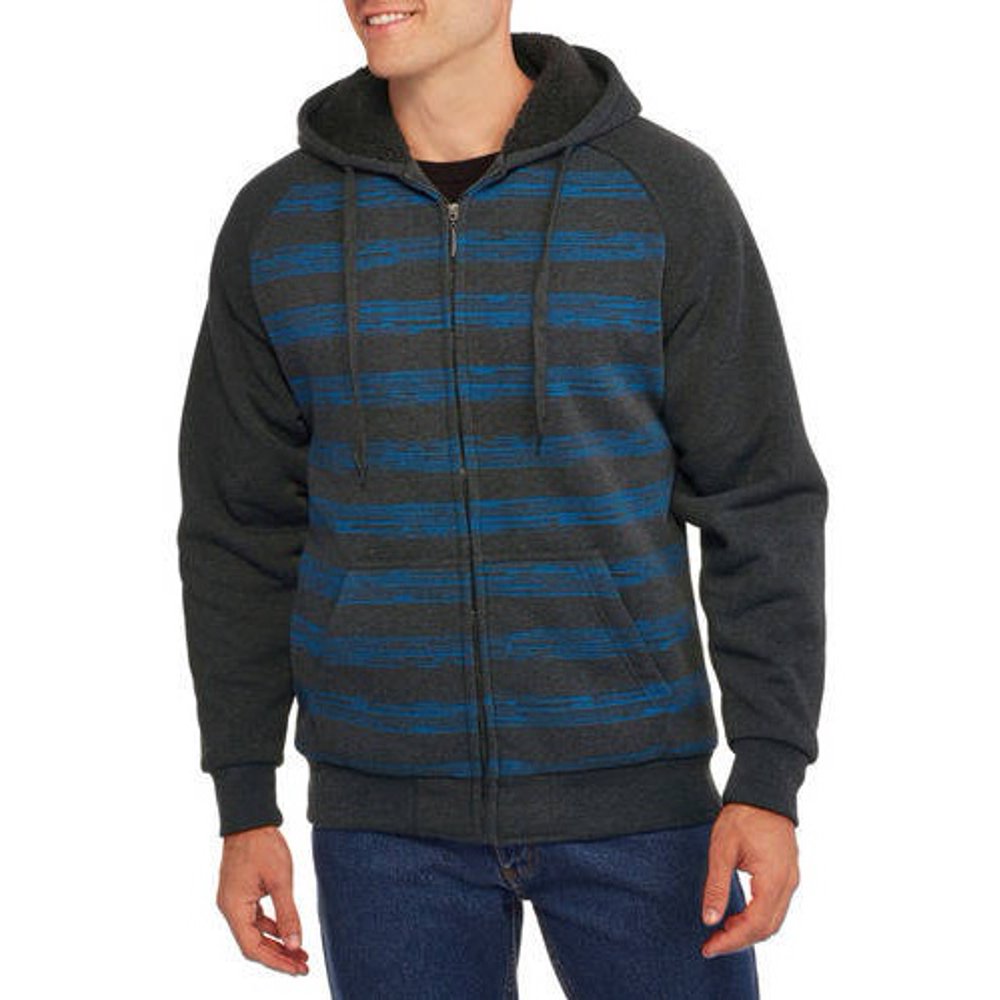 Climate Concepts - Climate Concepts Big Men's Stripe Fleece - Walmart.com - Walmart.com