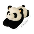 thumbnail image 2 of 1.7LB Weighted Panda Stuffed Animal - 23.6" Ultra-Soft Plush Pillow for Adults, Fluffy Hugging Toy, Adorable Valentine's Gift for Couples, 2 of 3