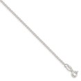 thumbnail image 6 of Sterling Silver 1.6mm Cable Chain Necklace Size 16, 6 of 6