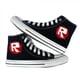 thumbnail image 3 of Roblox-zapatos de lona deportivos informales de dibujos animados para estudiantes, zapatillas de tablero con cordones, regalo de cumpleaños y Navidad, 3 of 5