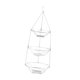 thumbnail image 4 of Cesta colgante de frutas de 3 niveles, soporte decorativo para encimera, cesta organizadora colgante Embalaje en bolsa, 4 of 9
