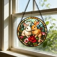 thumbnail image 4 of Stained Glass Window Hanging For Home Garden With Strong Suction Cups, 4 of 6