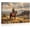 Frame-style, variant on American West Cowboy Horseback Riding Desert Mountain Canvas Wall Art Print Rustic Western Landscape Painting for Living Room Bedroom Home Decor
