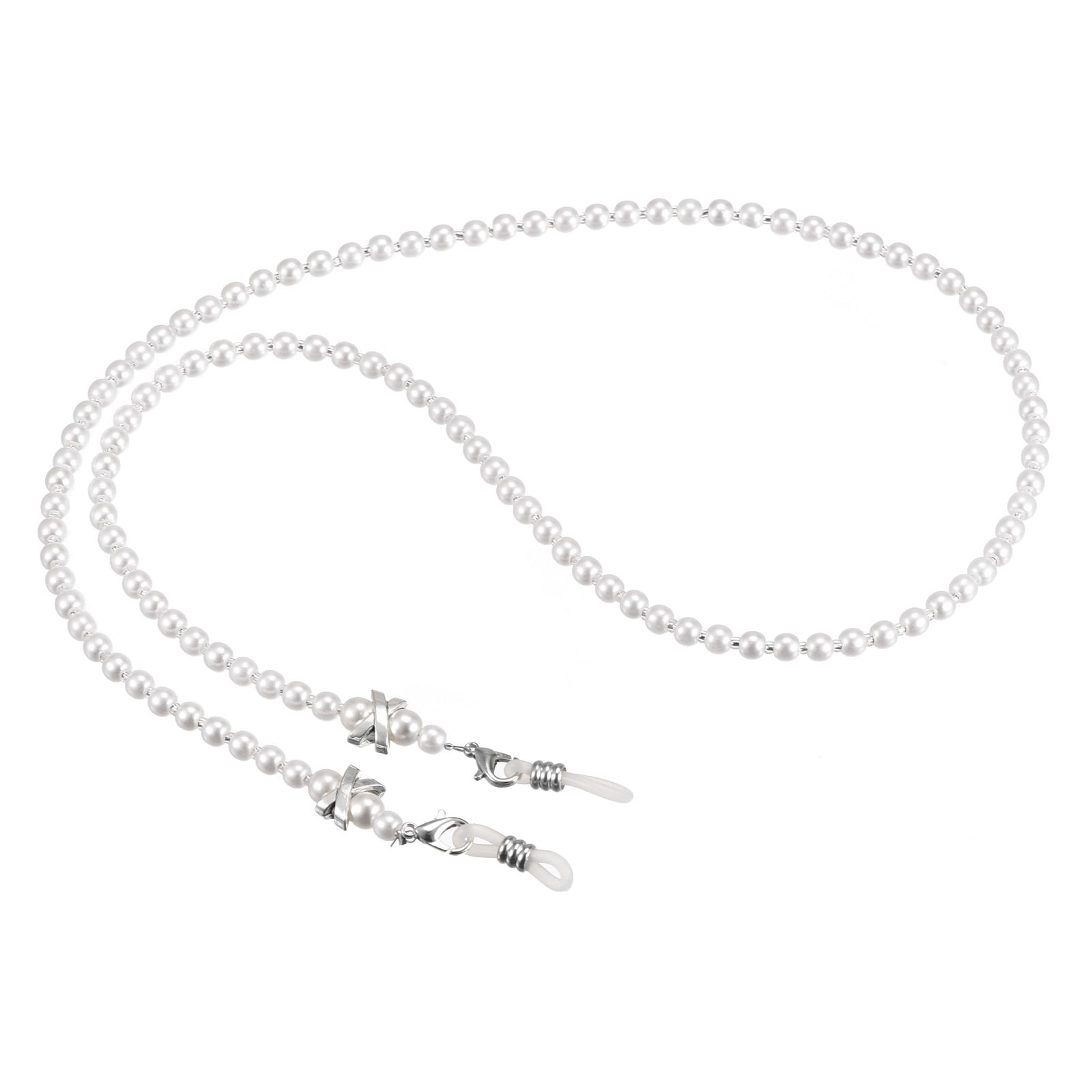 Uxcell 28" Beaded Eyeglass Chain Sunglasses Strap Holder Eyewear