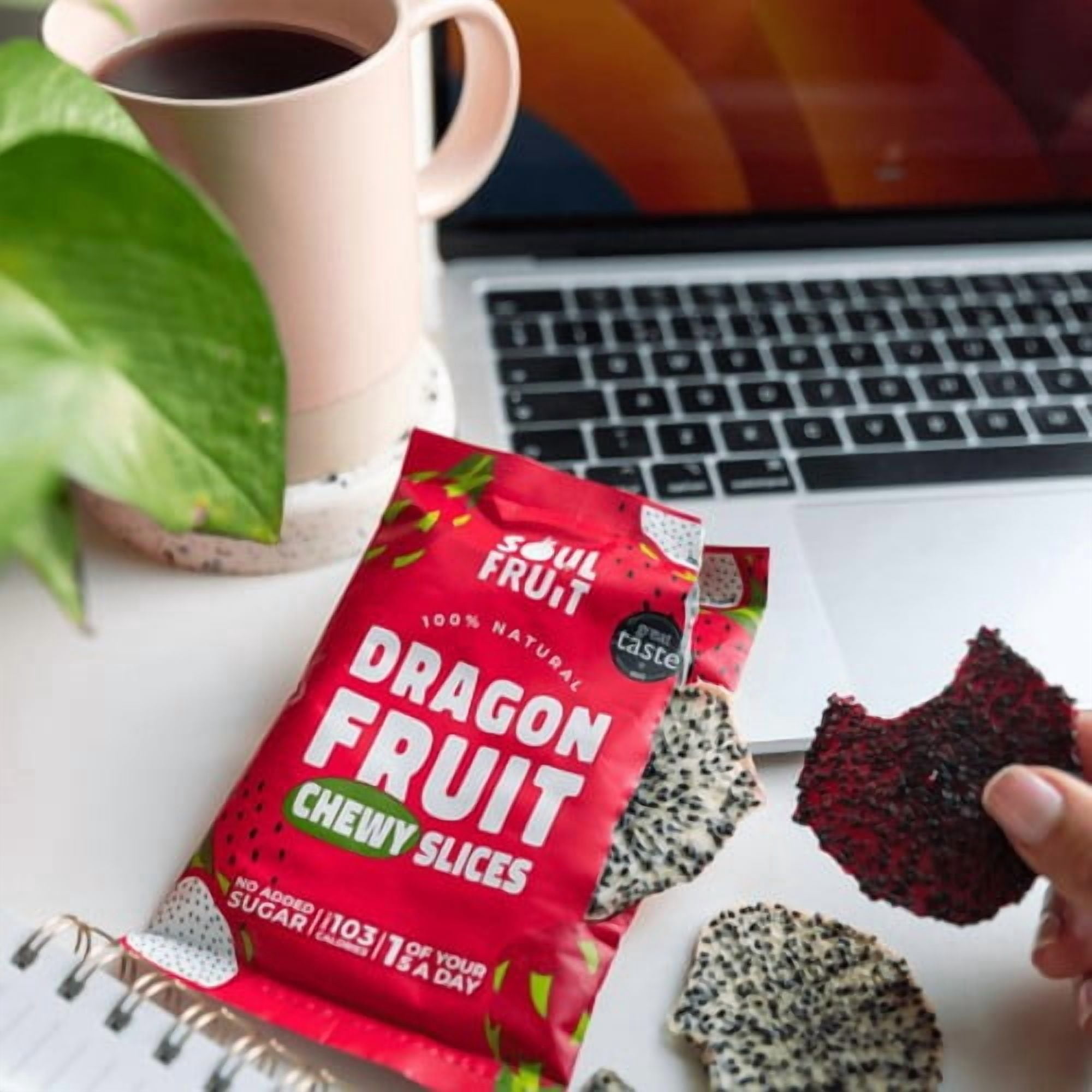 Soul Fruit Soft Dried Dragon Fruit 30g, British Import (Pack of 2)