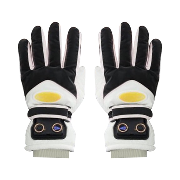 PMVFHDE Rechargeable Heated Gloves For Winter Cycling With 3 Temperature Settings Windproof Warm Gloves Suitable For Outdoor Sports B