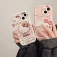 thumbnail image 4 of For OPPO A57 A38 A58 A54 A74 A76 A77 A78 A94 A96 A98 A53 A31 A5 A9 2020 A15 A16 A17 Hello Kitty Cartoon Wave TPU Soft Phone Case, 4 of 5
