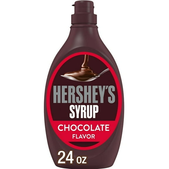 Hershey's Chocolate Syrup, Bottle 24 oz-2Pack