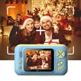 thumbnail image 2 of Travel Camera Qwtwty Children's Digital Camera 3-10 Years Old Christmas Birthday Gift 2.4 Inch 1080P Toddler Camera Portable Handheld Reversible Children's Digital 32GB Memory Camer on Clearance, 2 of 8