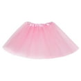 thumbnail image 4 of JFGHDG Women's Dance Skirts Ballet Tutu for Girls Ballroom Skirt Tutu for Women Tulle Skirt Sequin Skirt Pink Tutu Women Pink 1*3 a, 4 of 4