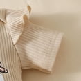 thumbnail image 6 of Baby Girl Clothes 0 3 6 9 12 18 Months Cartoon Elephant Letter Print Baby Ruffle Romper and Butterfly Print Short Headband Sets Cute Baby Girl Summer Clothes, 6 of 6