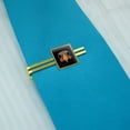 thumbnail image 2 of Eagle Skull Day Of The Dead Southwestern Square Tie Bar Clip Clasp Tack- Silver or Gold, 2 of 4