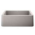 thumbnail image 1 of Blanco 4017 Ikon 30" Silgranit Farmhouse Apron Front Single Bowl Kitchen Sink - Grey, 1 of 7