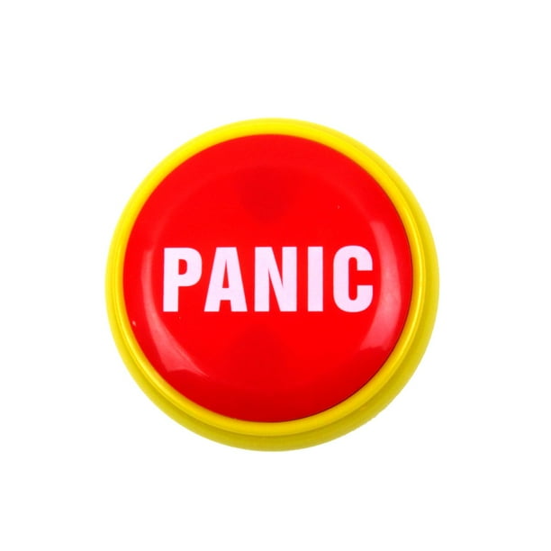 Funny Push Panic Button Alarm Practical Joke Alert Novelty Office Prank
