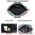 thumbnail image 3 of Breast Cancer Travel Tote Bags for Women Carry On,Large Weekender Bags for Women Travel,Multi Functional Duffle Bag for Work,Shopping,Sports, 3 of 5