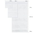 thumbnail image 2 of Tkrady 6PC Cotton Gift Bath Towel Set, Soft Long Staple Cotton Hotel Bathroom Outdoor Pool Multi Functional Home Textiles, 2 of 3