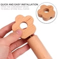 thumbnail image 5 of HEALEEP Vertical Tissue Holder Solid Wood for Restaurant Owners 2Pcs 5.1x8.3In, 5 of 8