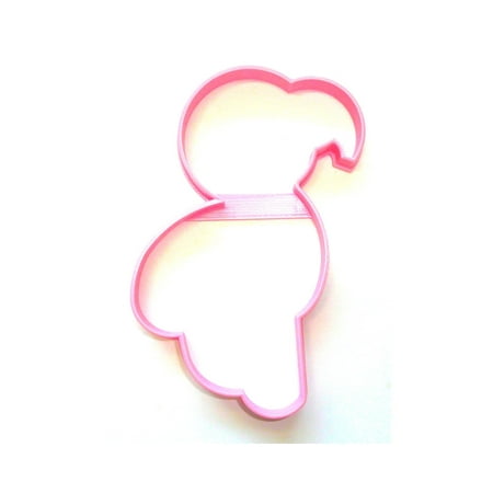 

Flamingo Outline Water Wading Pink Bird Cookie Cutter Baking Tool USA PR3476