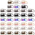 thumbnail image 2 of 36Pcs Ribbon Ends Clamps Premium Bag Strap Ends Clips Jewelry Fasteners Clasps, 2 of 7